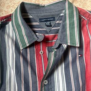 Tommy Hilfiger Men's Multicolor Striped Shirt